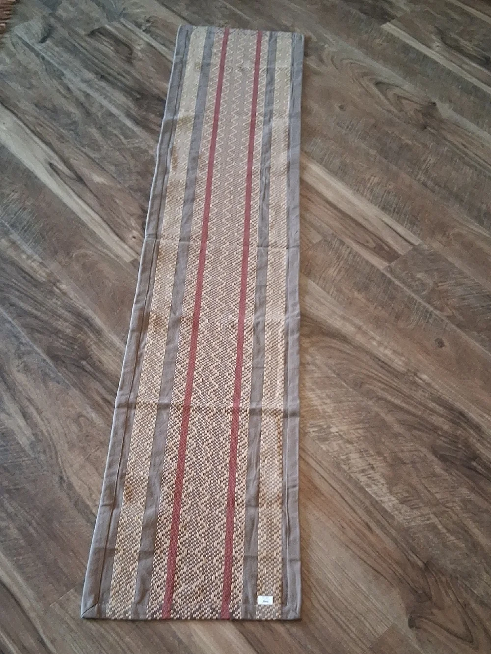 Boho hand loomed Cotton Runner- 70.5
